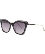 NEW MCM 698S 022 Black &amp; Crystal Grey Sunglasses with Grey Lenses &amp; MCM ... - $113.80