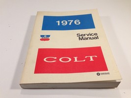 1976 Colt Service OEM Shop Manual 81-370-6375 Chrysler Sub-Compact - £15.92 GBP