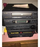 Aiwa NSX-220 Bookshelf Stereo System CD Cassette Radio w/ Speakers-:Part... - $475.08