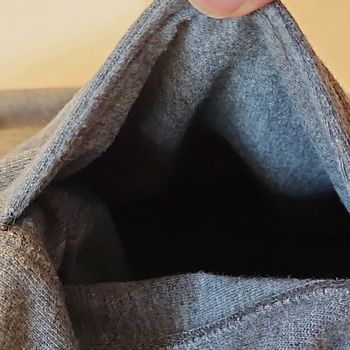 Eddie Bauer French Terry Skirt Womens XS Gray Camp Fleece Sweatshirt Sporty Y2K Item image 4