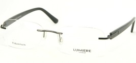 Neu LUMIERE Brille Italien 6014 COL.5 Schwarz Brille 53-19-140mm - £46.01 GBP