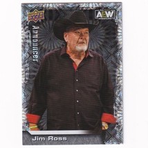 Jim Ross 2022 Upper Deck AEW All Elite Wrestling Announcer JR Pyro 91 - $5.00