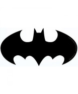 Batman Classic 90&#39;s Logo Sticker Black - £7.80 GBP