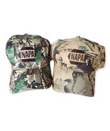 2 NAPA Auto Parts Camo Baseball Cap, Looks Great, Free Shipping! - £16.47 GBP