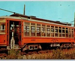 Seashore Trolley Museo Kennebunkport Me Treno Nessun 4387 Unp Cromo Post... - $6.10