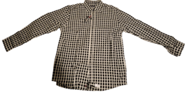 Haupt Evolution Men&#39;s Black and White Plaid Shirt (Size XL) - $126.00