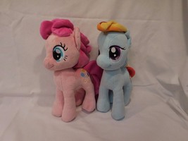 My Little Pony Aurora World 10&quot; Pinkie Pie Pony Plush + 10&quot;  Rainbow Dash - £21.04 GBP