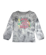 Girls&#39; Disney Store Tinker Bell L/S Tie-Dye Magic T-Shirt Sz Small (5/6)... - $22.76