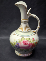 Vintage 9&quot; Collectible Pitcher Charleton AWCO Abels Wasserberg Co LIMOGE... - $46.64