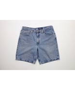 Vintage 90s Eddie Bauer Mens 38 Distressed Baggy Denim Jean Shorts Jorts... - $68.20 CAD