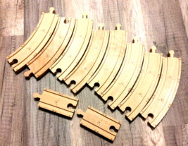 10 Chuggington Wooden Railway Tracks (Thomas the Train)  - Authentic OEM - $11.98