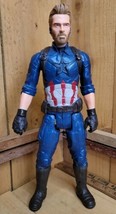 Marvel Avengers Infinity War  Titan Captain America  Hero Series 12&quot; Figure 2017 - £14.23 GBP