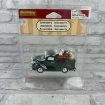 Lemax GREEN TRUCK Bringing Home Presents Holiday Village Accessory-Train Accent - £9.63 GBP