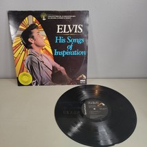 Elvis Presley His Songs Of Inspiration Viny LP Record Album Vintage 1977 - $13.99