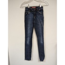 Arizona Boys Jeans 14 Slim Adjustable Waist Blue Pants Skinny - $9.97