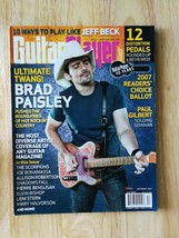 Guitar Player Magazine December 2007 - Brad Paisley - Jeff Beck - Paul Gilbert - £4.45 GBP