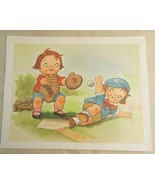 Campbell&#39;s Soup Kids Print  8 x 10 Softball - £10.90 GBP