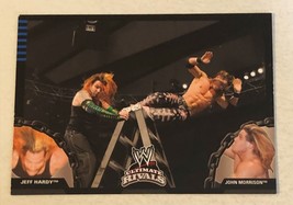 Jeff Hardy Vs John Morrison WWE wrestling Ultimate Rivals trading Card #18 - $1.98