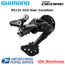 Shimano Deore Shadow+ RD-M5120 10/11 Speed Rear Derailleur SGS Long Cage MTB OE - $34.99+