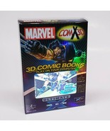 2 Marvel X-MEN 3D Comic Books Wolverine 3D Glasses Included - X3D SUPERHERO - $259.19 MXN