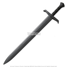 Munetoshi 37” Polypropylene European Long Sword Black Medieval Renaissance - $44.53