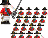 16Pcs Napoleon Total War Arthur Wellesley Soldiers Army Minifigures Bric... - £23.16 GBP