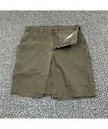 Carhartt Cargo Shorts Men 32 Green Relaxed Fit Outdoor Adult Pocket - $40.31 CAD