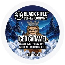 BLACK RIFLE COFFEE BREW OVER ICE ICED CARAMEL MEDIUM BLEND KCUPS 24CT - $35.20