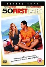 50 First Dates DVD (2004) Adam Sandler, Segal (DIR) Cert 12 Pre-Owned Region 2 - £13.99 GBP