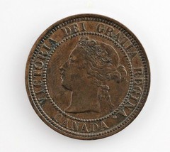 1881-H Canada 1 Cents Pièce de Monnaie (XF) Extra Fin État - £74.80 GBP