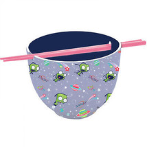 Invader Zim Gir in Space Ramen Bowl with Chopsticks Purple - £21.51 GBP