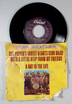 Beatles - Sgt. Pepper&#39;s Lonely Hearts Club Band (7&quot; Single) (1978) Vinyl 45 - £12.37 GBP
