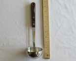 Saladmaster Riveted Wooden Handle Cooking Serving Utensil Soup Ladle ~11&quot; - $25.00