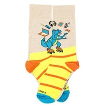 Juggling Dinosaur Socks (Back to School) from the Sock Panda (Adult Small) - £5.45 GBP