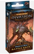 Warhammer Invasion LCG: Omens of Ruin Battle Pack Brand new Free ship - £15.82 GBP