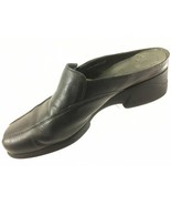 SH26 Mephisto Airjet UK 5.5 US 8 Black Leather Bicycle Toe Loafer Low Heel - £15.96 GBP