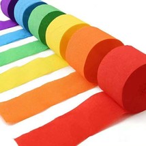 CheerCruise Paper streamers Paper Streamers for Party Decorations, Backdrop - £8.78 GBP