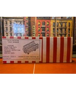 CIRCUS CRAFT USED 20 FT. Folding Seat Wagon  Plastic &amp; Wood  1/4&quot; Scale ... - $13.67 CAD