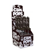 CUM POP LOLLIPOP DARK CHOCOLATE PENIS CANDY ADULT NOVELTY GAG GIFT 6 PIECE - $1,284.88 MXN