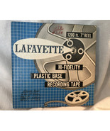 Lafayette 1200 ft 7” Hi-fidelity reel vintage - $7.69