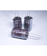 3X MC Suscon 82uF 450V 18x30 Electrolytic Radial Capacitor Low ESR High ... - $9.50 CAD