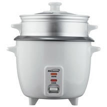 Brentwood 10 Cup Rice Cooker / Non-Stick with Steamer in White - £63.08 GBP