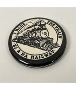 Eureka Springs &amp; North Arkansas Railway Button souvenir Tourist - £8.46 GBP