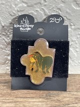 Vintage 2000 Disney Winnie the Pooh Eeyore Glitter Puzzle Piece Pin KG JD - $19.79