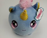 Squeezamals 3.5&quot; Beatrice Rainbow Unicorn Plush Toy New Free Shipping - $11.87