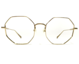 Longchamp Eyeglasses Frames LO2113 713 Shiny Gold Octagon Geometric 52-2... - £75.02 GBP