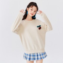  sweatshirt women s short 2021 early autumn new design sense solid tops girls trend ins thumb200
