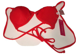 Xhilaration Red/Orange Size S(0-2) Swimsuit Top W/ Tags - $8.12