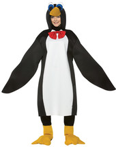 Rasta Imposta Lightweight Penguin Costume, Black/White, One Size - £124.79 GBP