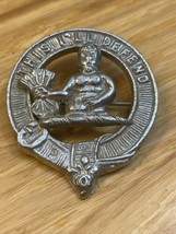 Vintage Clan MacFarlane &quot;This I&#39;ll Defend&quot; Spiro Agnew Political Pin Bad... - £46.71 GBP